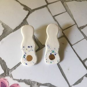 Earrings made by local, St. Louis artist